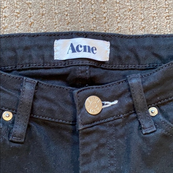 EUC Acne Mid Rise Slim Jeans - Picture 4 of 7